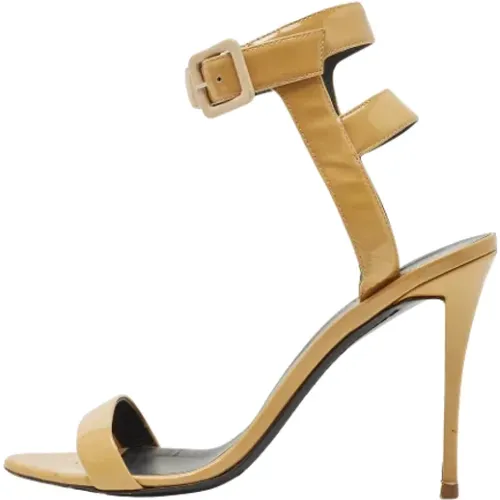 Pre-owned Leather sandals , female, Sizes: 7 UK - Giuseppe Zanotti Pre-owned - Modalova