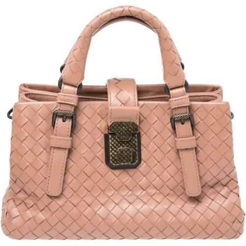 Pre-owned Leather totes , female, Sizes: ONE SIZE - Bottega Veneta Vintage - Modalova