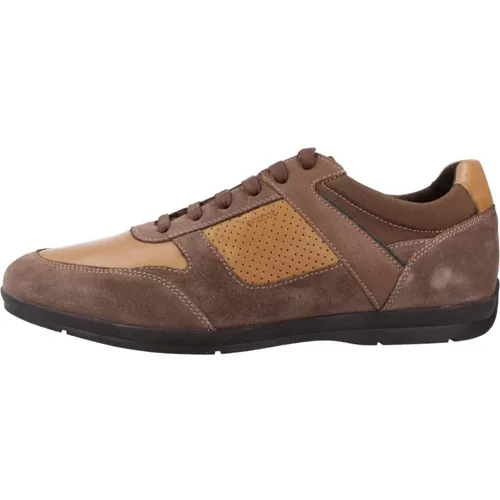 Stylische Herren Sneakers , Herren, Größe: 40 EU - Geox - Modalova