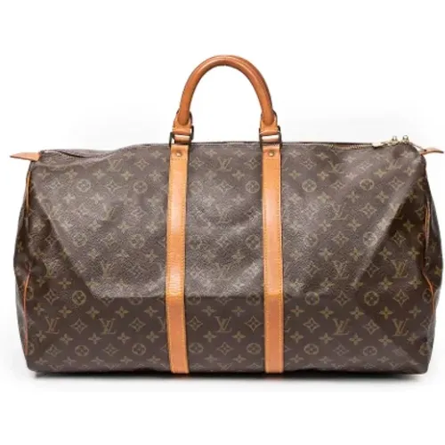 Pre-owned Coated canvas handbags , female, Sizes: ONE SIZE - Louis Vuitton Vintage - Modalova