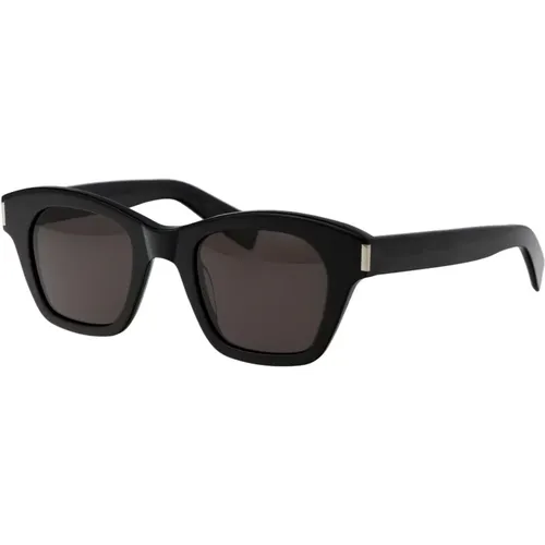 Stylische Sonnenbrille SL 592 , unisex, Größe: 47 MM - Saint Laurent - Modalova