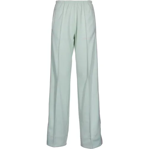 Sporty Sweatpants with Contrasting Bands , female, Sizes: S, XS - Palm Angels - Modalova