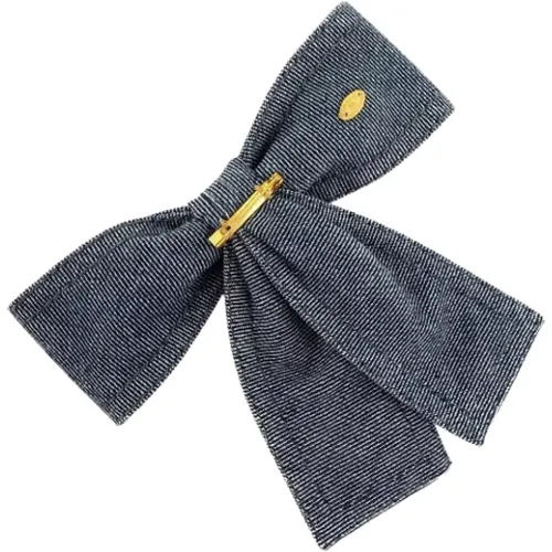 Pre-owned Denim brooches , female, Sizes: ONE SIZE - Chanel Vintage - Modalova