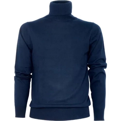 Dolcevita shirt 1510 , male, Sizes: L - Cashmere Company - Modalova