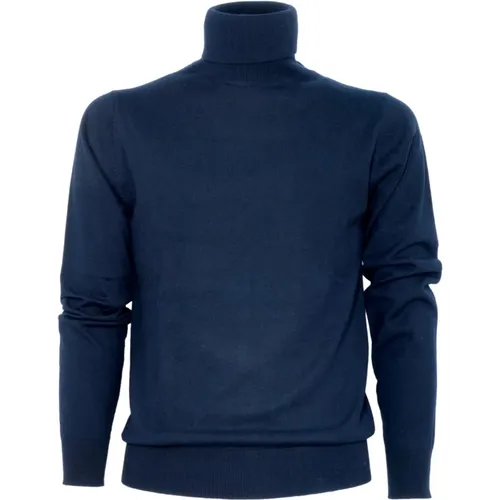 Dolcevita shirt 1510 , male, Sizes: S, 3XL, M, 2XL, L - Cashmere Company - Modalova