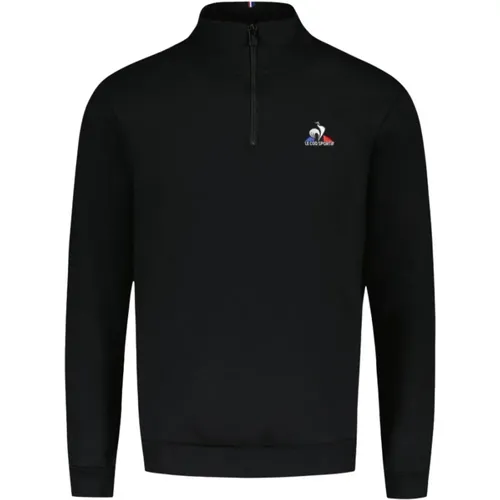 Half-Zip Sweatshirt , Herren, Größe: S - Le Coq Sportif - Modalova