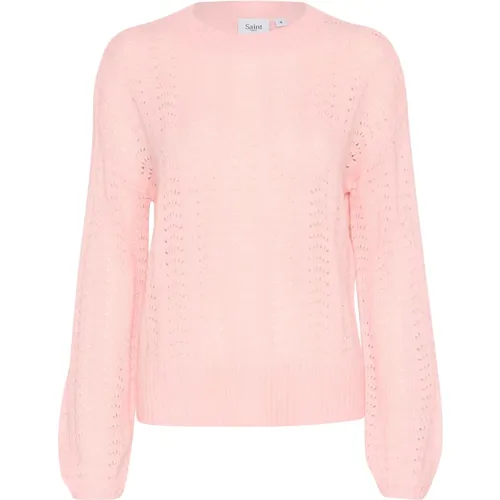 Crescentsz Pullover Knit Tender Touch , female, Sizes: M, XS, 2XL, S, XL, L - Saint Tropez - Modalova