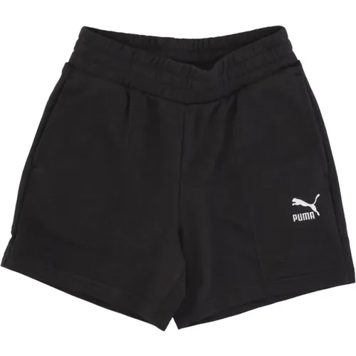 Klassische Pintuck Shorts , Damen, Größe: XS - Puma - Modalova