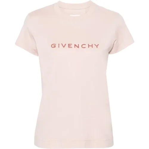 Rosa T-Shirts Polos für Frauen , Damen, Größe: S - Givenchy - Modalova
