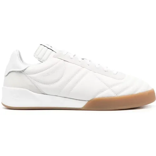 Leather Low-Top Sneakers , male, Sizes: 8 UK, 9 UK, 10 UK, 11 UK - Courrèges - Modalova