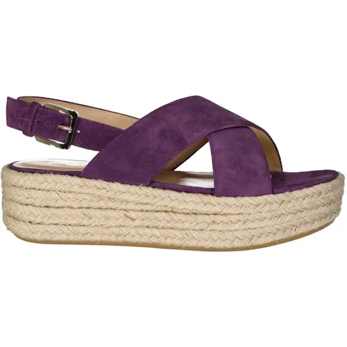 Leather Espadrilles for Women , female, Sizes: 4 UK - Sergio Rossi - Modalova