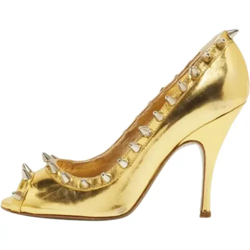 Pre-owned Leder Heels , Damen, Größe: 38 EU - Dolce & Gabbana Pre-owned - Modalova