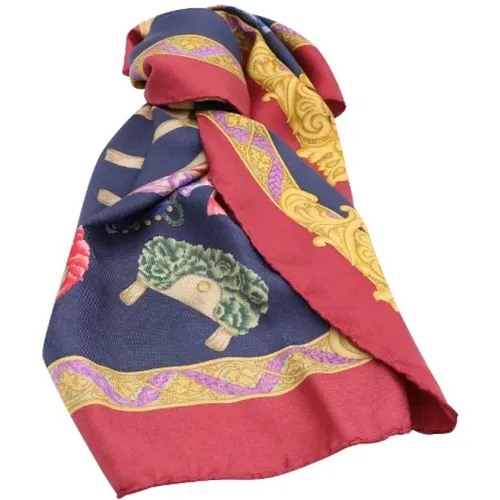 Pre-owned Silk scarves , unisex, Sizes: ONE SIZE - Salvatore Ferragamo Pre-owned - Modalova