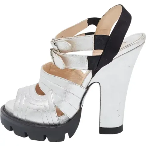 Pre-owned Leather sandals , female, Sizes: 5 UK - Prada Vintage - Modalova