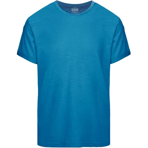 Slub Jersey Round Neck T-Shirt for Men , male, Sizes: S, 2XL, XL - BomBoogie - Modalova