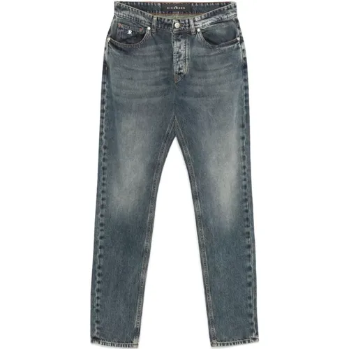 Blaue Denim Jeans Straight Leg - John Richmond - Modalova