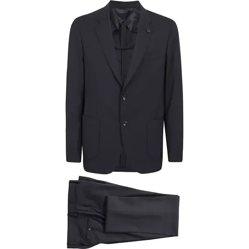 Men's Special Line Suit Drop 7 , male, Sizes: XL, 2XL, 3XL, L - Lardini - Modalova