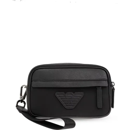 Collection handbag , male, Sizes: ONE SIZE - Emporio Armani - Modalova