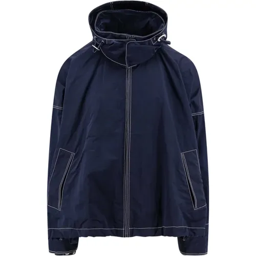 Tech Nylon Hooded Jacket , male, Sizes: L - Bottega Veneta - Modalova