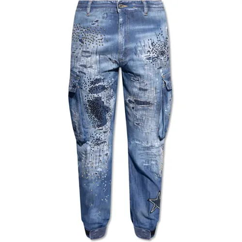 Jeans mit Applikationen Dsquared2 - Dsquared2 - Modalova