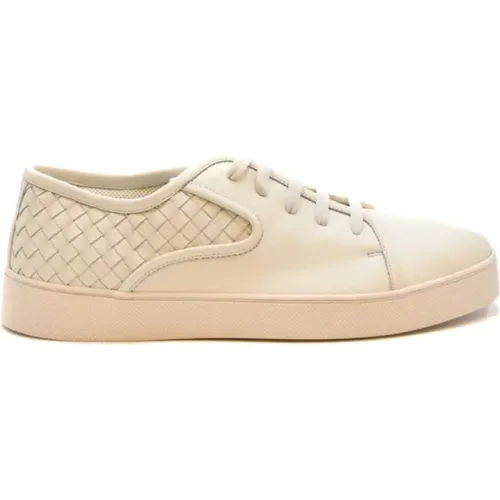 Mens Shoes Sneakers White Ss22 , male, Sizes: 5 1/2 UK, 5 UK, 8 UK - Bottega Veneta - Modalova
