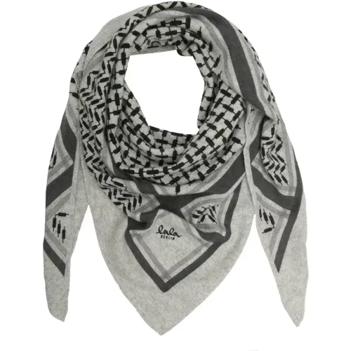 Classic Cashmere Triangle Scarf , unisex, Sizes: ONE SIZE - Lala Berlin - Modalova