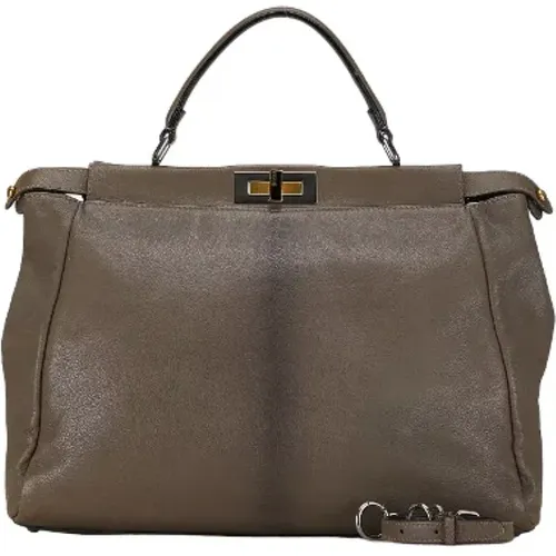 Pre-owned Leder handtaschen - Fendi Vintage - Modalova