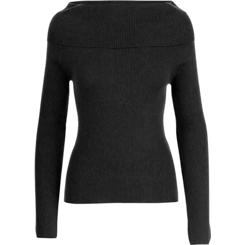 Seiden- und Kaschmir-Bootneck-Pullover , Damen, Größe: S - Wild Cashmere - Modalova