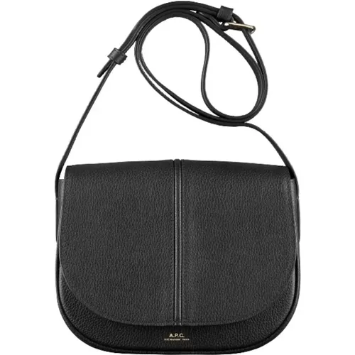 Schwarze Schultertasche Betty - A.P.C. - Modalova