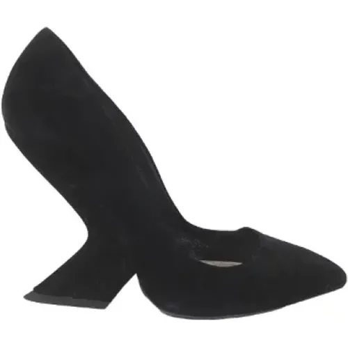 Pre-owned Velvet heels , female, Sizes: 4 UK - Dior Vintage - Modalova