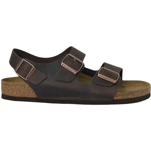 Milano Flat Sandals - Comfort and Style , male, Sizes: 7 UK - Birkenstock - Modalova