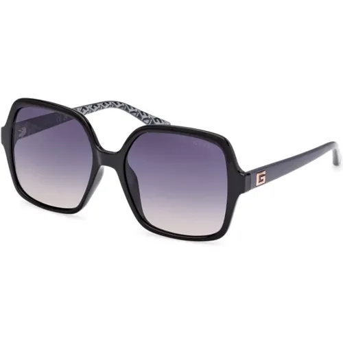 Sunglasses in with Smoke Lenses , female, Sizes: 57 MM - Guess - Modalova