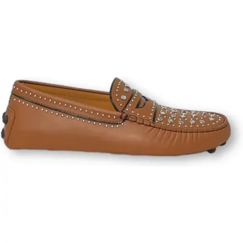 Macro Mirror Loafers , female, Sizes: 6 UK, 4 1/2 UK, 5 1/2 UK, 3 1/2 UK, 3 UK - TOD'S - Modalova