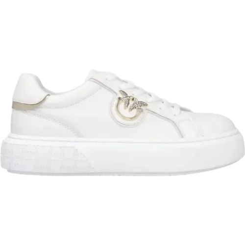 Low-Top Sneakers , female, Sizes: 6 UK - pinko - Modalova