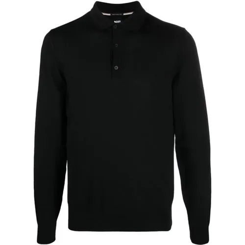 Knitted Polo in , male, Sizes: 2XL - Hugo Boss - Modalova