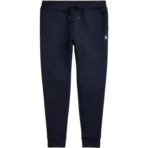 Navy Jogger Pants with Logo , male, Sizes: L, XL - Ralph Lauren - Modalova