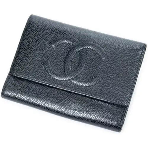 Pre-owned Leather wallets , female, Sizes: ONE SIZE - Chanel Vintage - Modalova