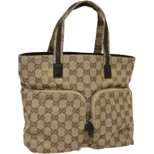 Pre-owned Canvas gucci-bags , female, Sizes: ONE SIZE - Gucci Vintage - Modalova