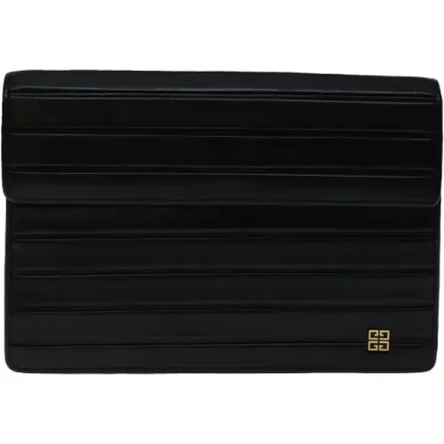 Pre-owned Leather clutches , female, Sizes: ONE SIZE - Givenchy Pre-owned - Modalova