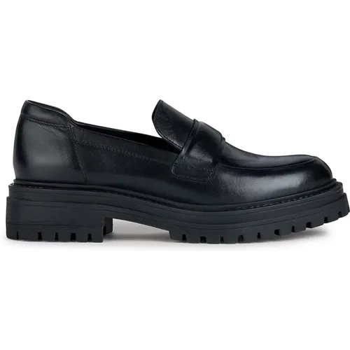 Breathable Loafer with City Aesthetic , female, Sizes: 7 UK, 3 UK, 6 UK, 4 UK, 5 UK, 8 UK - Geox - Modalova