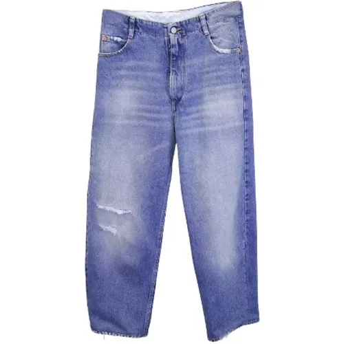 Pre-owned Baumwolle jeans , Damen, Größe: L - Maison Margiela Pre-owned - Modalova