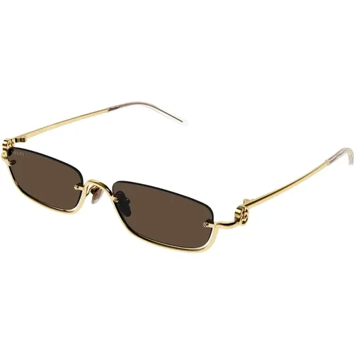 Stylische Sonnenbrille Schwarz Gg1278S - Gucci - Modalova