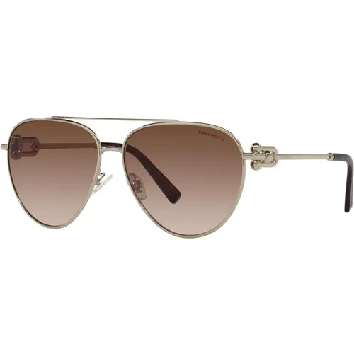 Sunglasses TF 3098,Silver/Blue Shaded Sunglasses - Tiffany - Modalova
