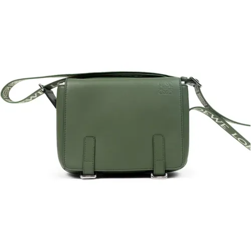 Jägergrüne Militär Messenger Tasche - Loewe - Modalova