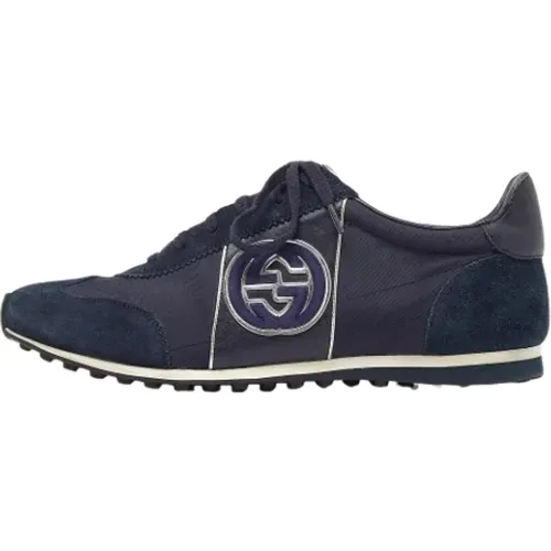 Pre-owned Nylon sneakers - Gucci Vintage - Modalova