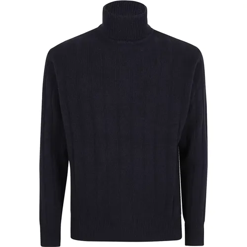 Luxurious Turtleneck Knitwear Sweater , male, Sizes: XL, M, L, S - Lardini - Modalova