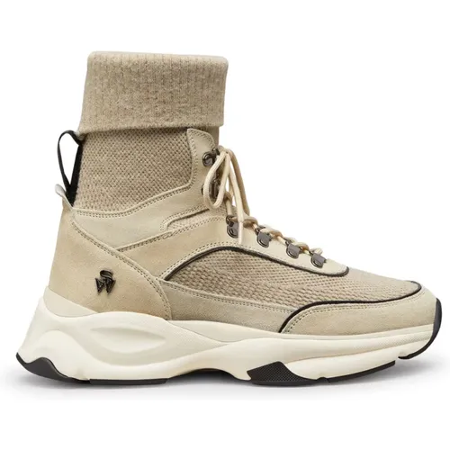 Hiker High-Top Trainer - Stuart Weitzman - Modalova