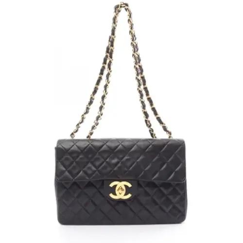 Pre-owned Leather chanel-bags , female, Sizes: ONE SIZE - Chanel Vintage - Modalova