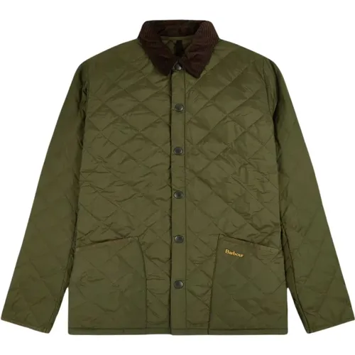 Gesteppte Liddesdale Jacke Grün , Herren, Größe: M - Barbour - Modalova