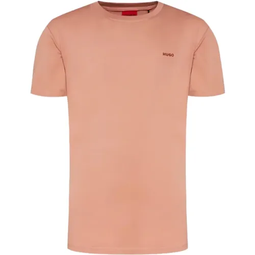 Cotton T-Shirt , male, Sizes: XL - Hugo Boss - Modalova